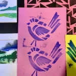 Image of different style of printing
