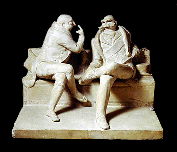 Sculpture of Dukes of Cumberland and Gloucester