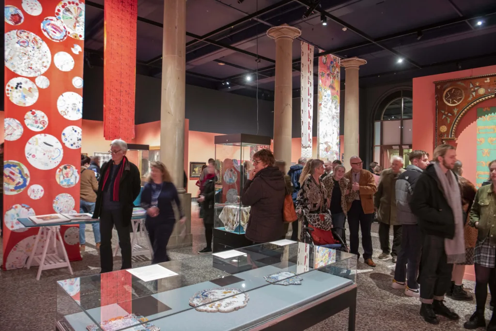 large view of the Modern Makers Gallery during the preview