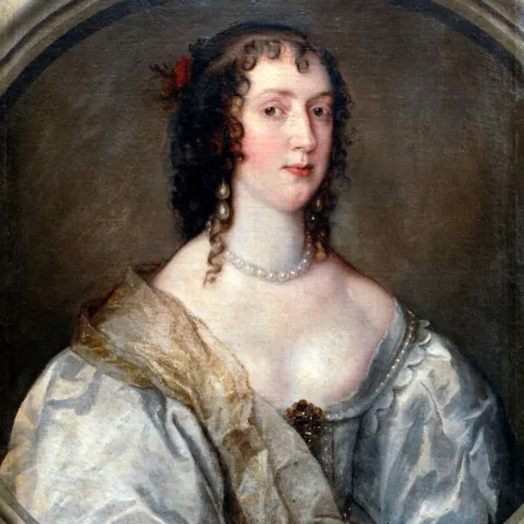 Painting of Olivia Boteler Porter by Van Dyke