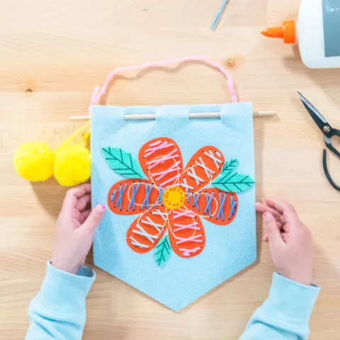 Children’s Colour and Stitch workshop