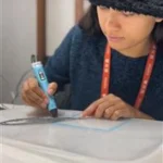 Victoria Franka sketching