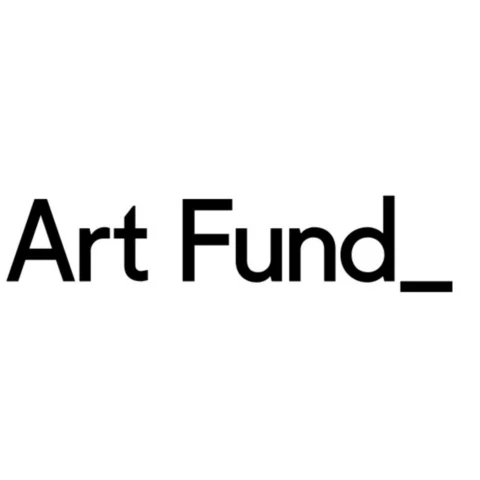 The Art Fund logo, displaying the words “Art Fund” in bold black text on a white background, followed by an underscore.
